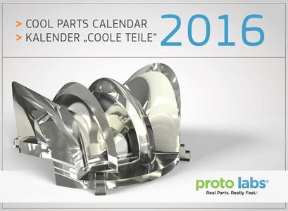 Proto Labs Cool Parts Kalender 2016