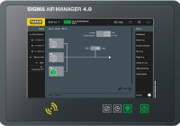 The Sigma Air Manager 4.0 not only monitors and controls all components of a blower station with maximum efficiency, but also provides full Industrie 4.0 capability