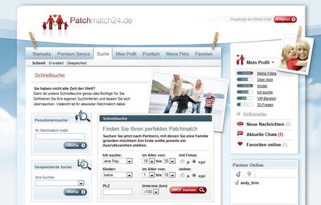 Partnersuche mit kindern
