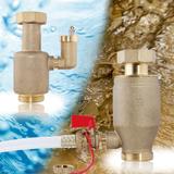 Die neuen Luft- und Schlammabscheider von AFRISO befreien Warmwasser-Heizungsanlagen und Fußbodenheizungen von Luft, Kalk, Rost, Schlamm, Spänen und Bauschmutz und unterstützen eine längere Lebensdauer der Anlage / Foto: AFRISO