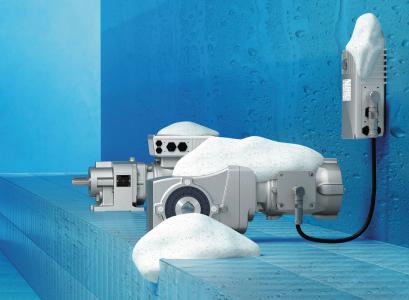 Mit der Oberflächenveredelung nsd tupH bietet NORD einen überaus leistungsstarken Korrosionsschutz für Getriebe, Glattmotoren, Frequenzumrichter und Motorstarter im washdown-optimierten Aluminiumgussgehäuse an