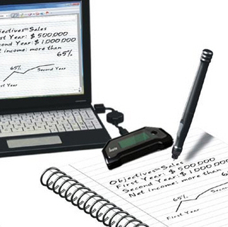 NoteTaker Pen in der Anwendung