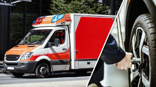 Um die vielen Helfer im Kampf gegen das Coronavirus zu unterstützen, stellt Michelin Rettungsdiensten und Krankentransporten im Fall einer Reifenpanne kostenfrei Ersatzreifen zur Verfügung