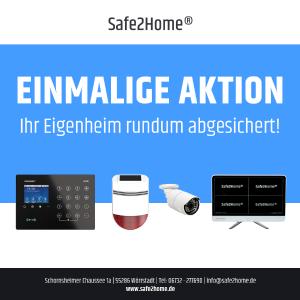 Safe2Home-Sonderaktion geht in die Verlängerung