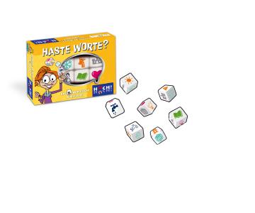 Haste Worte - Das 2. wortreiche Würfelspiel (Box + Inhalt)