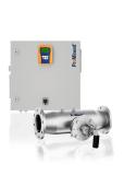 The UV system Dulcodes MP removes combined chlorine from swimming pool water without the use of chemicals. It is designed for a maximum flow of up to 569 m3/h and minimum energy consumption