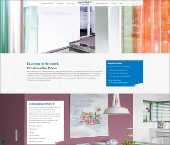 Digitalagentur formativ.net erstellt neue Website der Westphal Maler GmbH aus Neu-Isenburg
