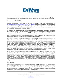 23052018_DE_EnWave Signs Second Equipment Purchase Agreement with Licensee.pdf