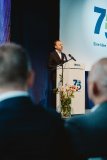 Reinhard Büchl und Iris Büchl prägten den Festakt zum 75-jährigen Jubiläum der BÜCHL Gruppe mit persönlichen Worten und Rückblicken auf die Unternehmensgeschichte