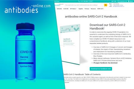 Free Download available: antibodies-online.com offers in-depth Coverage of SARS-CoV-2 Biology