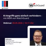 Gemeinsam mit Watchguard veranstaltet die gid GmbH aus Norderstedt ein Webinar mit dem Thema IT-Angriffe ganz einfach verhindern.