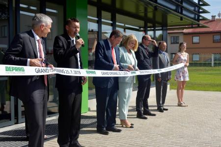 Dr. Rolf Pfeiffer, Jiří Kotyška, Dr. Erik Hallmann, Ingrid Schulz-Hallmann, Dr. Jiří Štěpán and Ing. Pavel Šubr