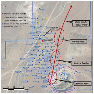 Figure 1 Location Map: Mother Lode drill hole ML20-165CT & ML20-159CT