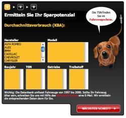 Der Spritsparrechner ist auf www.lambdasonde.de zu sehen