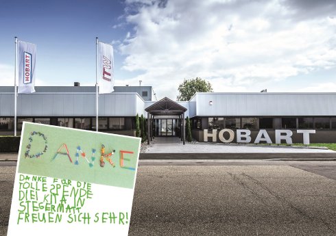 HOBART stiftet Sachspenden für soziale Einrichtungen in der Region.JPG