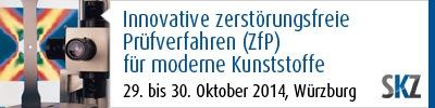 Innovative zerstörungsfreie Prüfverfahren (ZfP) für moderne Kunststoffe