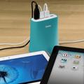 USB-Ladestation für vier Endgeräte