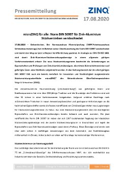 PM microZINQ für alle_Norm DIN 50997 verabschiedet_ZINQ 17.08.2020.pdf