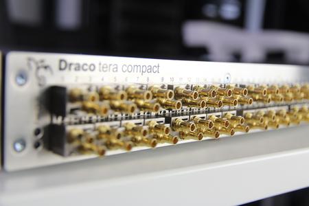 Draco tera compact matrix switch with 48 fully equipped UNI ports