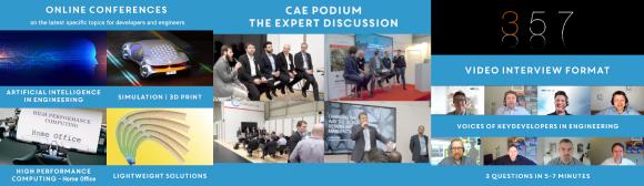 Neue Formate braucht auch das Engineering beim aktiven Wissenstranfer.
Ob Interview, Konferenz oder Podiumsdiskussion, der gemeinsame Austausch über Firmen, Branchen und Software hinaus, befähigt die Ingenieure die richtigen Entscheidungen für die Zukunft zu fällen.