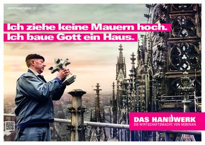 Neue Plakatmotive verdeutlichen Bedeutung des Handwerks