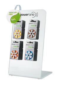 The latest generation of power one MERCURY-FREE batteries