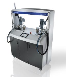 The ergonomically designed front of the LiquiPrep LP804 enables efficient handling and simplified maintenance