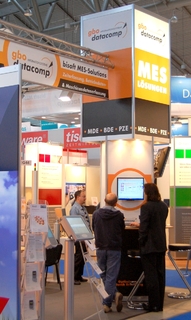 gbo datacomp GmbH - Stand auf der IT & Business 2009 - Neue Messe Stuttgart