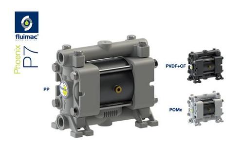Klein aber oho - die neue Fluimac P7 Doppelmembranpumpe (Foto: BIBUS GmbH)