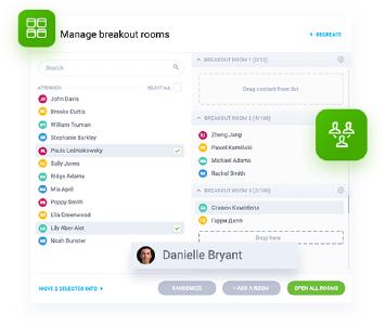 ClickMeeting_Breakout-Räume_Screenshot 1