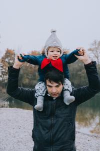 Gründer Alexander Feldberger mit seinem Sohn Theo