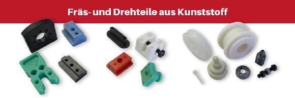 Frästeile und Drehteile aus Kunststoff