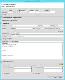 Assistant to fill in the change notice’s administration information (© AUCOTEC AG)