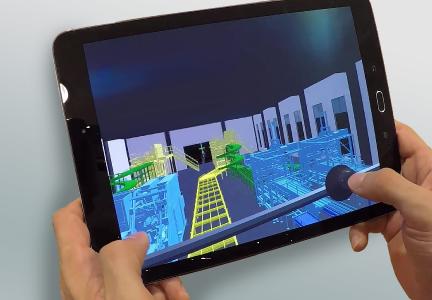 Virtuelle Realität auf dem Tablet