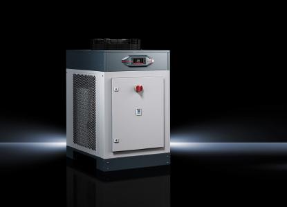 Rittal has significantly improved the cooling technology of its chillers for machine and enclosure cooling with its new "Blue e" chillers in the 11 to 25 kW output class range