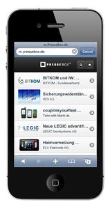 PresseBox - jetzt "mobile ready"
