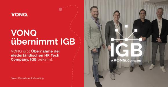 Die Gründer und Geschäftsführer von VONQ und IGB (von links nach rechts): Tycho van Paassen, Wouter Goedhart, Jeroen Voss und Peter Nieuwport