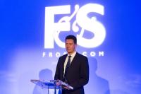 Felix Blank, Vice President Product Strategy bei Secucloud, bei der Award-Verleihung in London