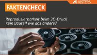 Um serientauglichen Bauteile additiv zu fertigen benötigt man einen 3D-Drucker mit einem reproduzierbaren Druckprozess. Aber welche Verfahren bieten wirklich Lösungen für Serienbauteile und verfügen über Prozesskontrolle zur Qualitätssicherung?
Faktoren zur Bewertung der Serientauglichkeit sind neben isotrophen Bauteileigenschaften unter anderem zertifizierte Werkstoffe, die Produktivität aber vor allem die