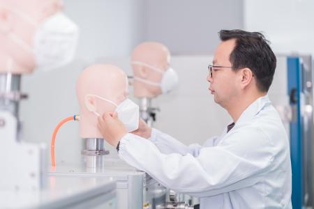 Prüfung Atemschutzmasken