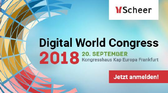 Scheer Digital World Congress 2018