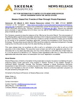 08032021_EN_Skeena Closes First Tranche of FT PP_FINAL[1].pdf