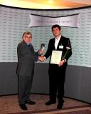 from left: Chair of Scientific Committee Prof. Dr. D. Lerche, Young Scientist 2018 Christian Ullmann, TU Dresden