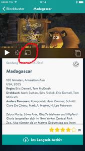 YouTV mit Google Cast Unterstützung