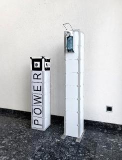 Power- und Desinfektionsstation