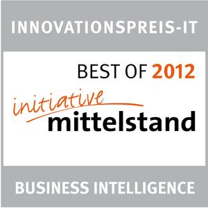 IT-Gütesiegels „BEST OF 2012“