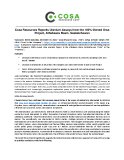 [[PDF] Press Release: Cosa Resources Reports Uranium Assays from the 100% Owned Ursa Project, Athabasca Basin, Saskatchewan