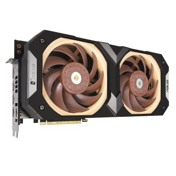 ASUS NOCTUA GeForce RTX 4080 graphics card hero shot from the front side.png