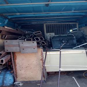 Schrottabholung, Mülheim an der Ruhr, NRW, Altmetall, Schrott, Elektroschrott, Eisen, Metall, Zink, Zinn, Alu
