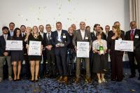 Das Team des Autohauses Bierschneider aus Mühlhausen belegte beim Service Award 2017 den ersten Platz. Platz zwei ging an die Seat-Niederlassung in Berlin, Foto: Stefan Bausewein